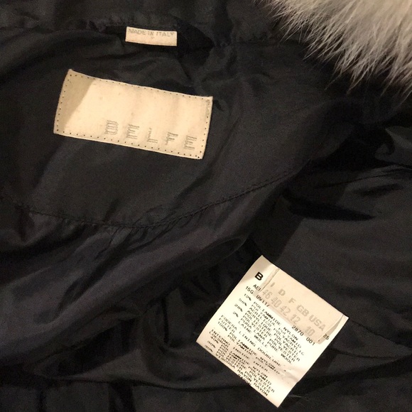 ⚜️SOLD⚜️Belfe Italian Apres Ski Jacket Fur Coat - Picture 8 of 8
